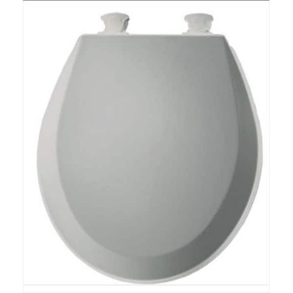Church Seat 500EC 062 14.375 in.W Lift-Off Round Closed Front Toilet Seat in Ice Grey 500EC 062 - main